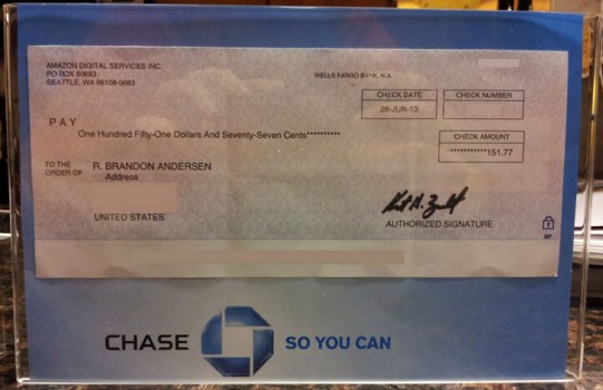 Chase Auto Finance Refund Check